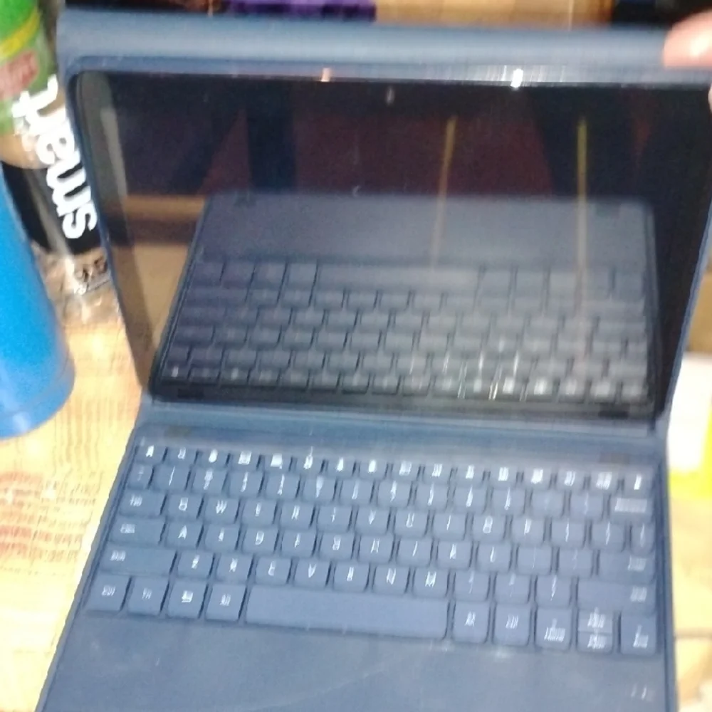 Sleek Blue Tablet Cover